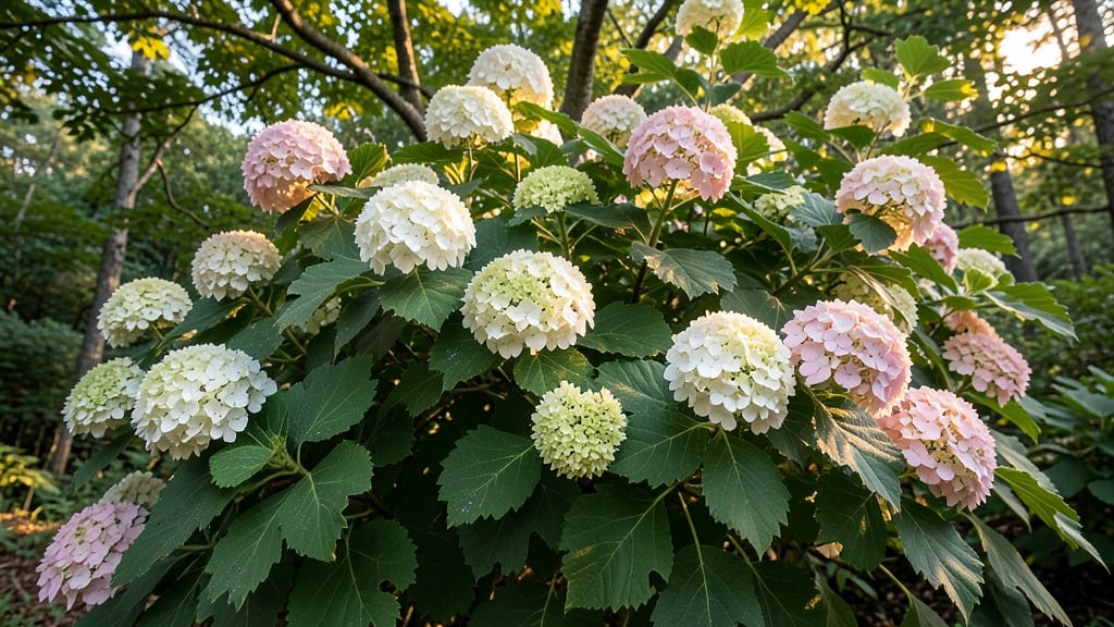 Oakleaf Hydrangea for Seasonal Color Shifts