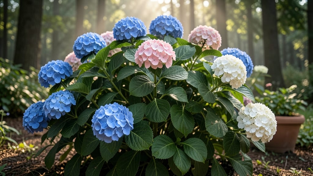 Hydrangea Macrophylla for Bold Summer Flowers
