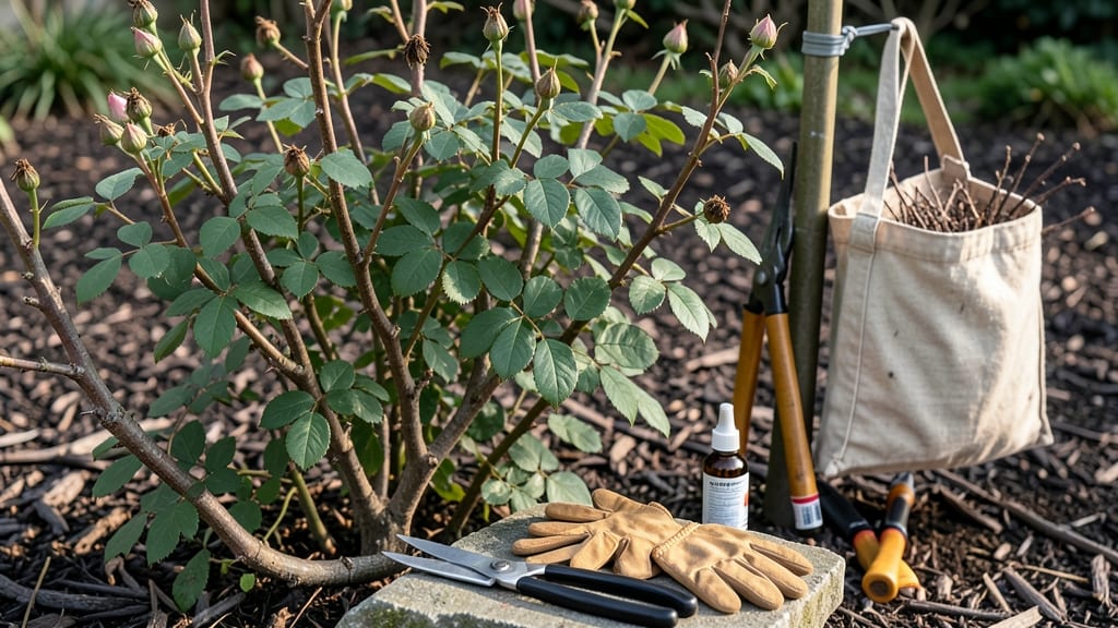 Prune Rose Bushes in February: Dormant Season Tricks for Stronger Spring Blooms
