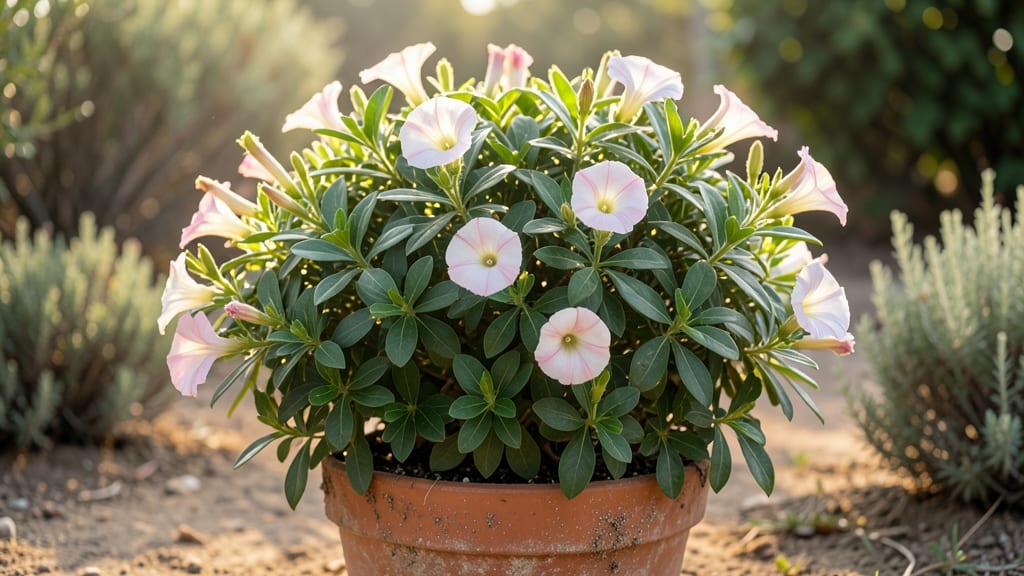 Bush Morning Glory Convolvulus Cneorum: Mediterranean Shrub Revival Through Precision Trimming