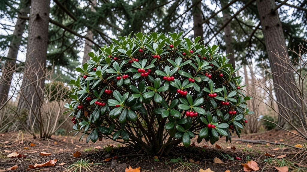 Japanese Holly Bush for Year-Round Structure