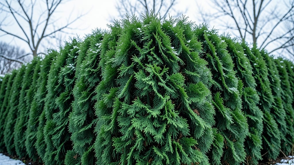 Emerald Green Arborvitae for Dense Privacy