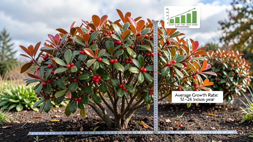 How Fast Do Holly Bushes Grow: Yearly Height Spans by Variety