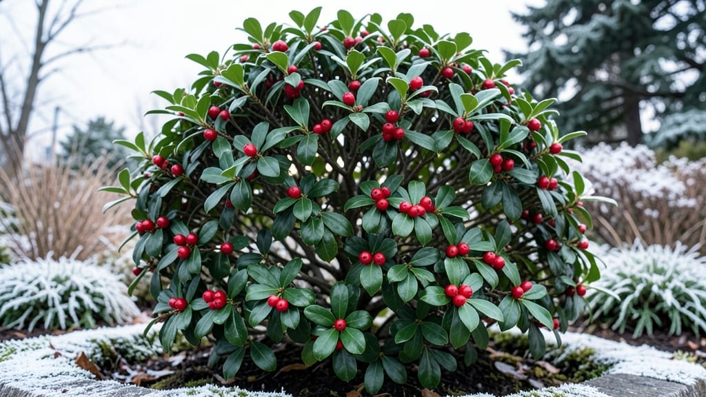 Japanese Holly Bush
