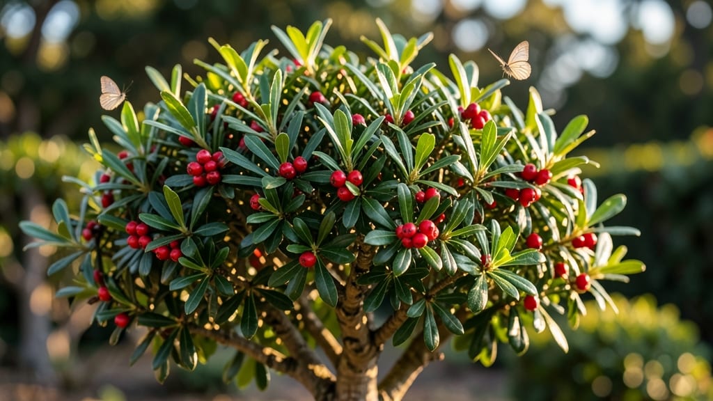 Dwarf Yaupon Holly for Year-Round Color