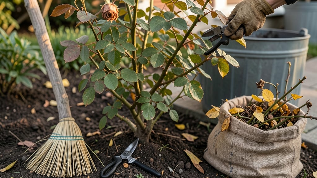 Cutting Back Rose Bushes in the Fall: Late-Season Trimming for Stronger Spring Blooms